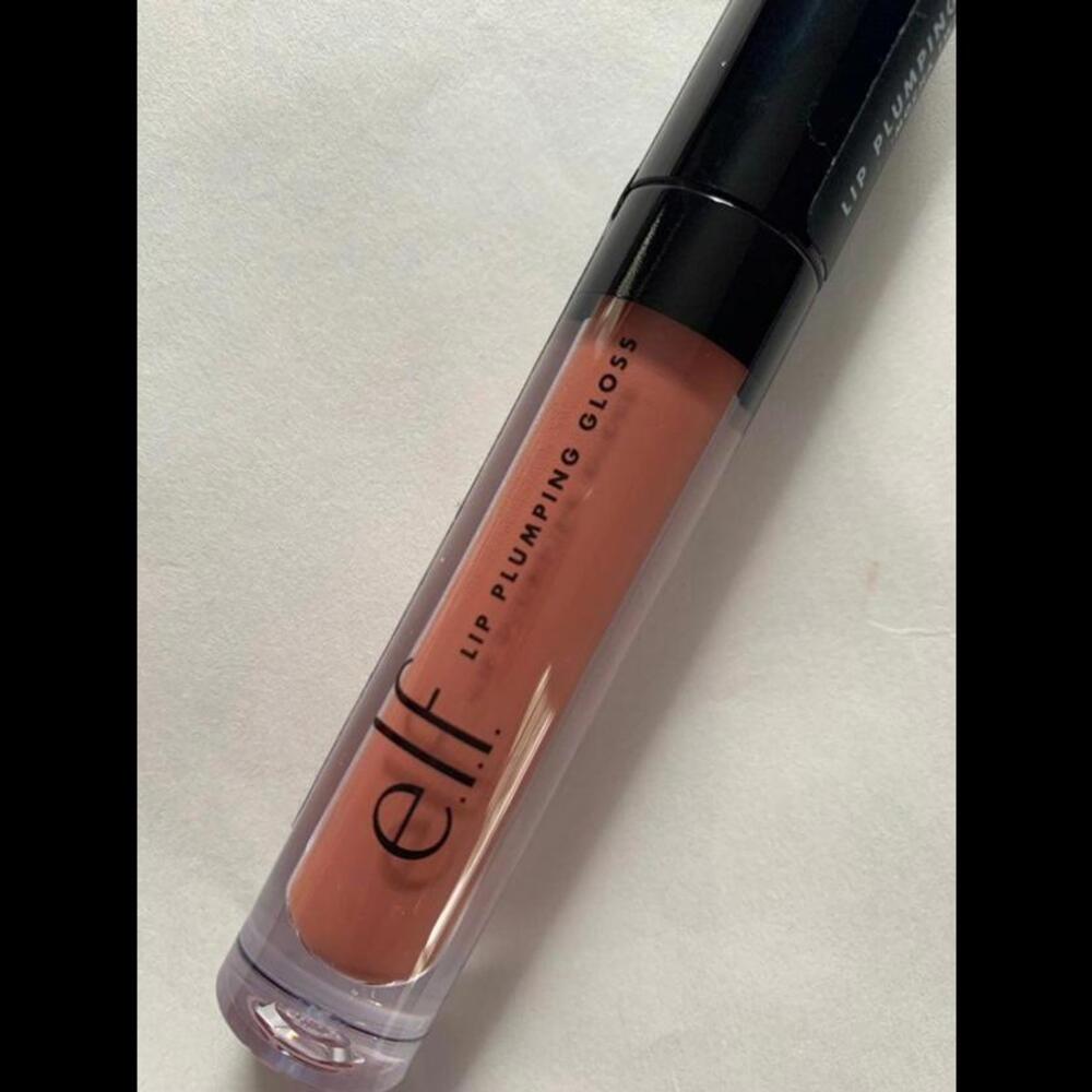 NWT E.L.F. Lip Plumping Gloss Mocha Twist - Picture 2 of 3